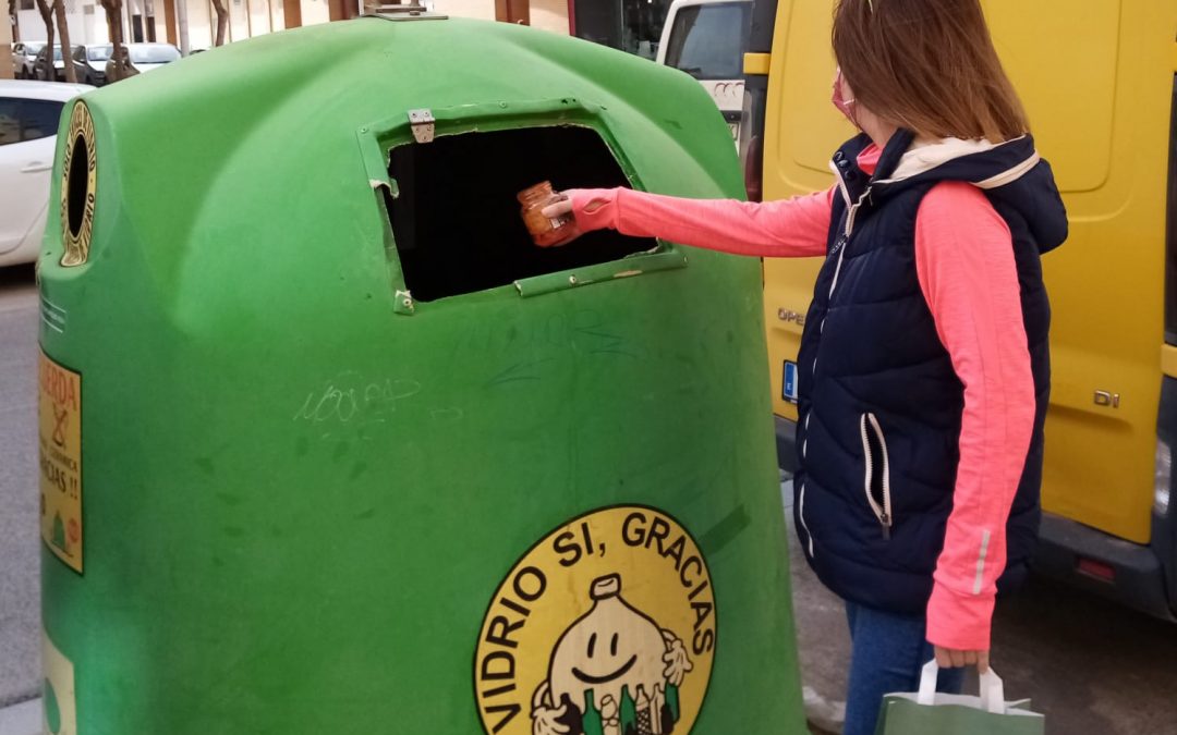 El reciclaje de vidrio permitió recuperar 12,2 kilos por albaceteño en 2020